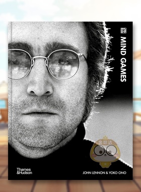 【预售】心灵游戏  约翰列侬 小野洋子Mind Games英文音乐精装John Lennon进口原版书Thames & Hudson500027783书籍图书外版正版