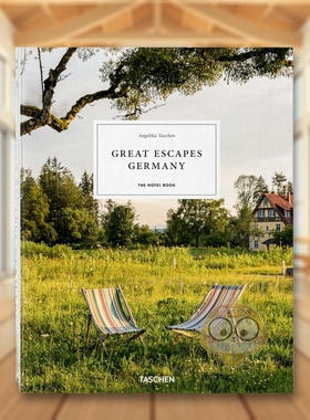【现货】休闲胜地德国 酒店之书Great Escapes Germany. The Hotel Book英文旅行精装TASCHEN进口原版书0678书籍图书外版正版