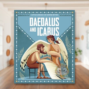【预售】代达罗斯与伊卡洛斯 Dedalus and Icarus 原版英文儿童绘本进口书籍图书外版正版