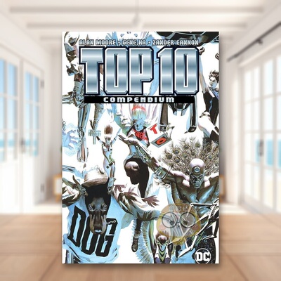 【预售】【DC Comics】DC经典漫画前十完全收藏版英文漫画平装进口原版书Top 10 Compendium Moore  Alan书籍图书外版正版