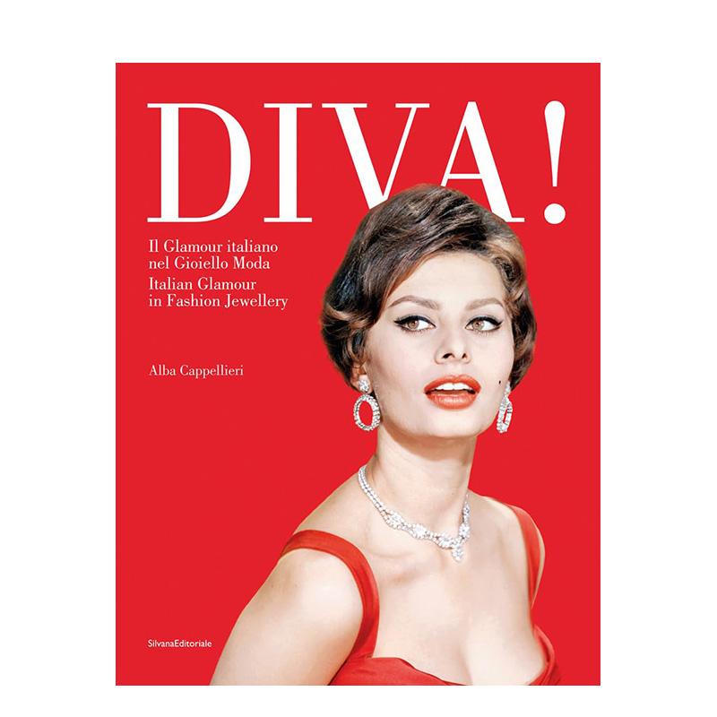 【预售】DIVA！：意大利时尚珠宝的魅力 DIVA! 原版英文珠宝首饰进口书籍图书外版正版