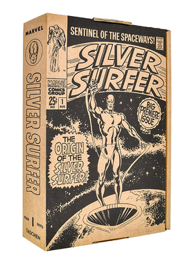 【现货】漫威漫画图书馆：银影侠卷1 1968–1970 【Famous First Edition】Marvel Comics Library.Silver Surfer 英文原版漫画书