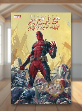 【预售】死侍：后一次屠杀漫威宇宙 Deadpool Kills The Marvel Universe One Last Time 原版英文漫画书进口书籍图书外版正版