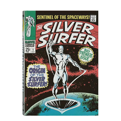 【现货】【TASCHEN】漫威漫画图书馆 银影侠 1968–1970 Marvel Comics Library. Silver Surfer.原版英文漫画