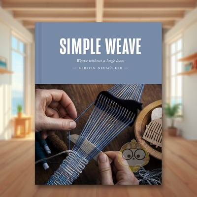 【现货】简单织造15个手工针织小摆件Simple Weave Weave without a large loom英文手工制作精装Kerstin Neumüller进口原版书Ba
