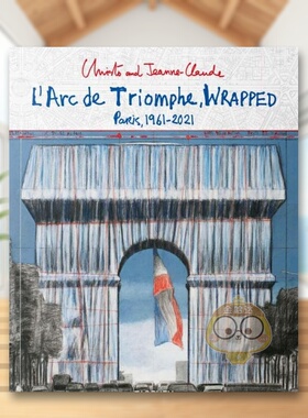 【现货】【TASCHEN】克里斯托和珍妮-克劳德凯旋门Christo and Jeanne-Claude. L’Arc de Triomphe Wrapped (Advance Edition)英