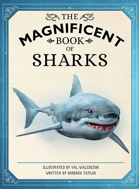 【现货】鲨鱼大书 The Magnificent Book of Sharks   英文原版进口外版图书