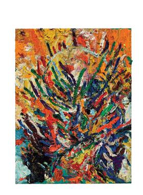 【现货】马克·格罗蒂扬：骷髅 Mark Grotjahn: Skulls 原版英文艺术画册画集