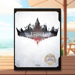 【预售】无尽传奇游戏艺术设定集英文插画原画设定集Amplitude进口原版书精装The Art of Endless LegendTitan Books书籍图书外版