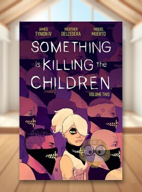 【预售】有东西在杀死孩子第二卷盒装版Something is Killing the Children Book Two Deluxe Edition Slipcase Edition英文漫画原