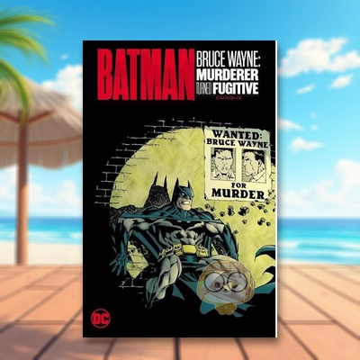 【现货】【DC Comics】蝙蝠侠布鲁斯韦恩杀人犯变逃犯总集英文漫画精装进口原版书Batman Bruce Wayne: Murderer Turned Fugitiv书