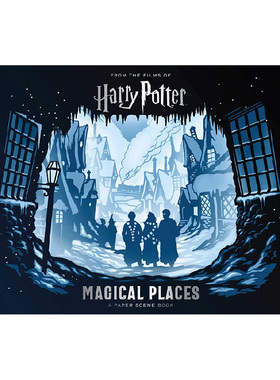 【预售】Popup立体书 Harry Potter:Magical Places哈利·波特:魔法之地书籍进口原版