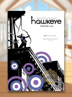 【预售】【Marvel】鹰眼BYFRACTION&AJA选集新印刷英文漫画精装进口原版书HAWKEYE BY FRACTION & AJA OMNIBUS [NEW PRINTING] M书