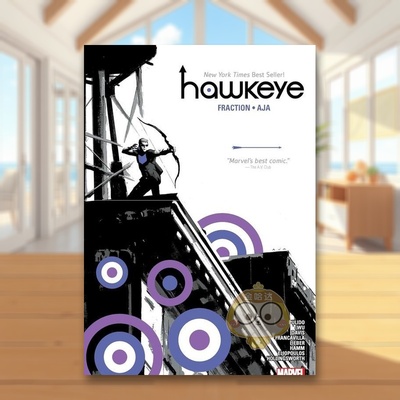 【预售】【Marvel】鹰眼BYFRACTION&AJA选集新印刷英文漫画精装进口原版书HAWKEYE BY FRACTION & AJA OMNIBUS [NEW PRINTING] M书