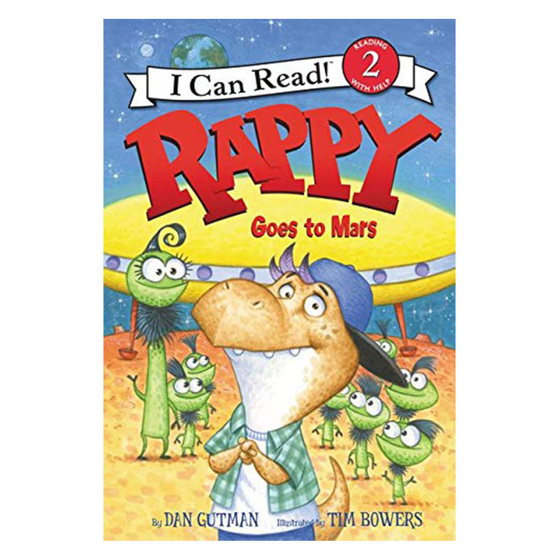【现货】Rappy Goes to Mars，Rappy去了火星 英文原版图书籍进口正版 Gutman 儿童分阶阅读（绝版）
