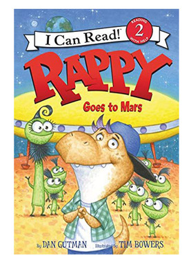 【现货】Rappy Goes to Mars，Rappy去了火星 英文原版图书籍进口正版 Gutman 儿童分阶阅读（绝版）