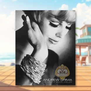 ACC 正版 现代珠宝之父Andrew 书61书籍图书外版 Books进口原版 Art Grant精装 Grima英文珠宝首饰William GrimaAndrew 现货