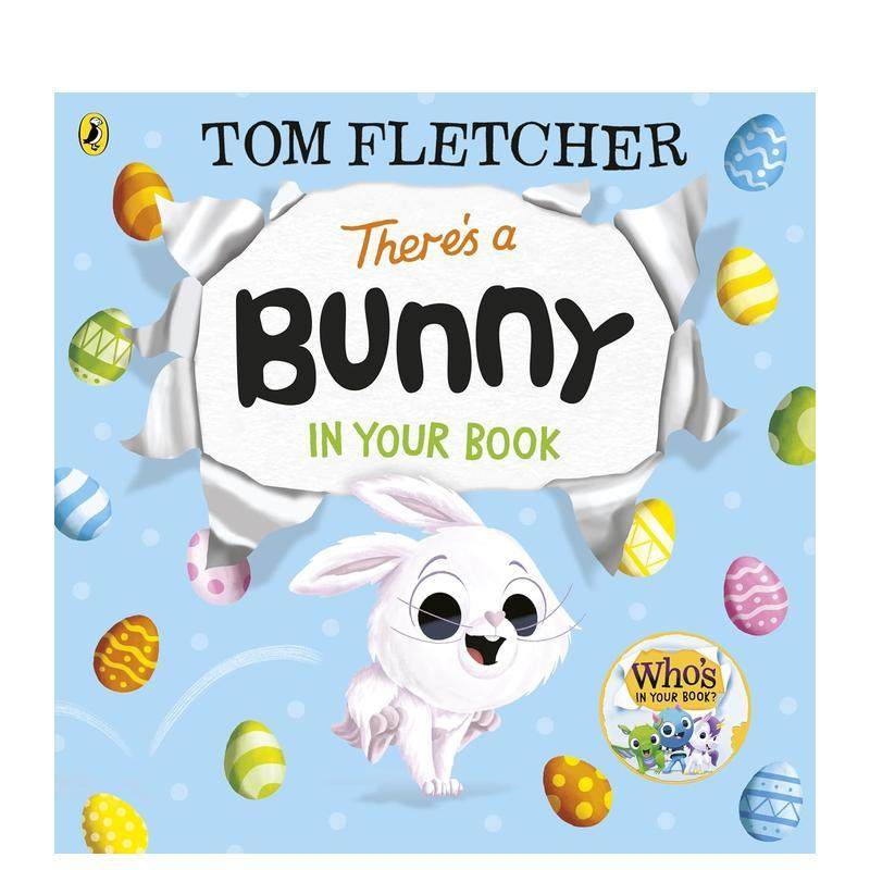 【预售】你的书里有只兔子（你的书中有谁？）（纸板书） There’s a Bunny in Your Book 原版英文儿童绘本进口书籍图书外版正版,书籍/杂志/报纸,儿童读物原版书,淘宝优惠券,粉丝福利购,淘宝优惠卷