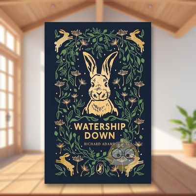 【预售】【海雀布纹经典儿童文学】沃特希普荒原英文青少年读物进口原版图书Watership Down精装Adams  RichardPuffin Classics书