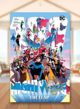 【现货】【DC Comics】夜翼卷4飞跃英文漫画平装进口原版书Nightwing Vol. 4: The Leap Tom Taylor  Bruno Redondo  Eduardo Pa书
