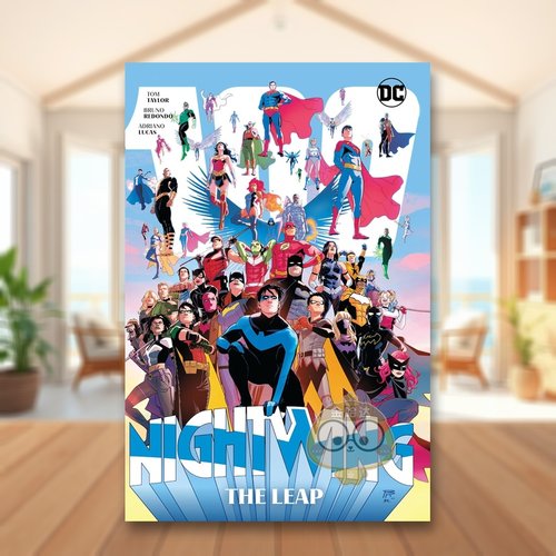 【现货】【DC Comics】夜翼卷4飞跃英文漫画平装进口原版书Nightwing Vol. 4: The Leap Tom Taylor  Bruno Redondo  Eduardo Pa书