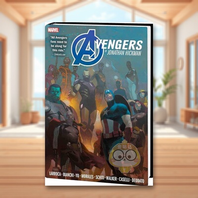 【现货】【Marvel】复仇者联精选合集2Avengers Omnibus 2英文漫画Jonathan Hickman精装进口原版书2945497书籍图书外版正版
