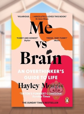 【预售】我与大脑：过度思考者的生活指南英文心灵励志进口原版外版书平装14岁以上Me vs Brain: An Overthinker’s Guide to Li书