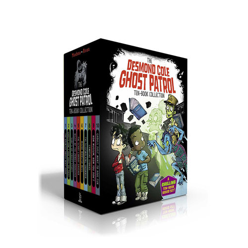 The Desmond Cole Ghost Patrol Ten-Book Collection (Boxed Set)幽灵巡逻队（1-10/11-20部礼盒版）英文原版漫画