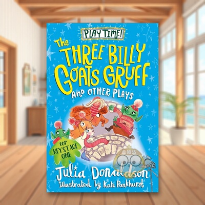 【预售】三只比利山羊嘎啦嘎啦及其他戏剧 The Three Billy Goats Gruff and Other Plays 原版英文儿童故事 咕噜牛作者 趣味表