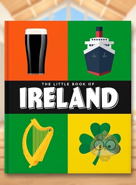 【现货】爱尔兰小书英文人文历史进口原版外版书精装【Little Book】The Little Book of Ireland Orange Hippo!welbeckpublishi书
