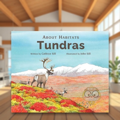 【现货】关于栖息地苔原About Habitats Tundras英文儿童绘本动物生态环保3-6岁平装进口原版书Cathryn Sill Peachtree Publishe书