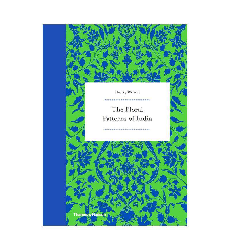 【现货】印度的花卉图案 Floral Patterns of India 原版英文字体图案标志设计进口书籍图书外版正版
