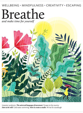 订阅 Breathe 生活方式杂志 英国英文原版 ：年订9期 E429
