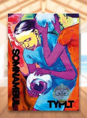 【预售】卢博米尔蒂普尔特梦游Lubomir Typlt英文艺术家艺术工作室Kerber Verlag精装进口原版书7478书籍图书外版正版