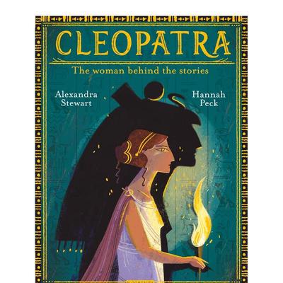 【现货】埃及艳后 Cleopatra 英文儿童绘本7-12岁 人物传记图画书进口英语读物 Alexandra Stewart