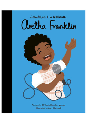 【现货】艾瑞莎·富兰克林Aretha Franklin  英文原版儿童绘本进口图书书籍