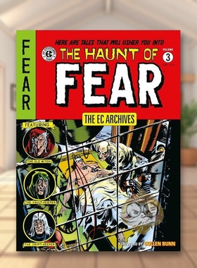 【预售】EC档案恐惧的困扰卷3英文漫画进口原版书简装14岁以上The EC Archives: The Haunt of Fear Volume 3 Al Feldstein Dark书