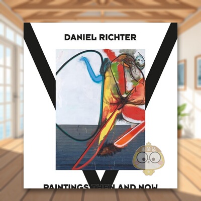 【现货】丹尼尔·里克特：从古至今的绘画作品英文艺术家艺术工作室进口原版外版书精装Daniel Richter : Paintings from Early书