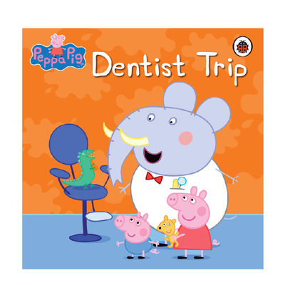 【预售】peppa pig 英文版 绘本小猪佩奇Dentist Trip 粉红猪小妹看牙医 英文儿童绘本