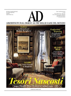 订阅 Architectural Digest 意大利意文原版AD 建筑室内设计杂志 ：年订12期 B089