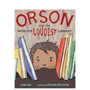原版 預售 奧森與吵鬧圖書館 the World Orson 英文兒童繪本 Loudest Library and