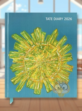 【预售】2026年泰特美术馆台式日历记事本 Tate 2026 Desk Diary Planner - Week to View， Illustrated throughout 原版日历