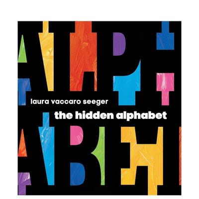 【现货】【凯迪克奖得主Laura Vaccaro Seeger】字母迷宫探险  原版英文儿童语言/概念启蒙 字母翻翻书 自然拼读法则