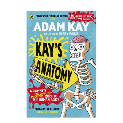 【预售】凯的解剖学 人体指南完整版 英文原版 Kay s Anatomy A Complete Guide to the Human Body Adam Kay【】