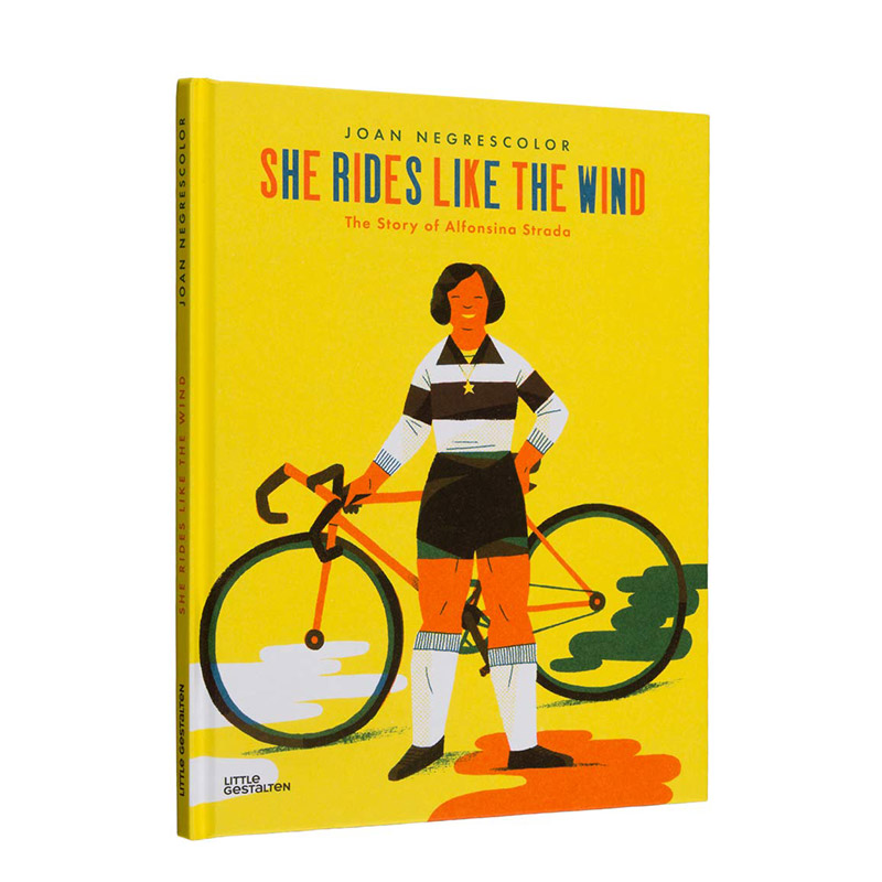 【现货】She Rides Like the Wind单车环意女车手Alfonsina Strada原版进口图书书籍