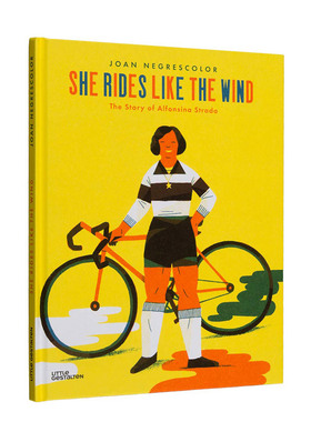 【现货】She Rides Like the Wind单车环意女车手Alfonsina Strada原版进口图书书籍