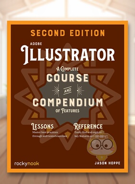 【预售】Adobe Illustrator 第二版 Adobe Illustrator， 2nd Edition 原版英文艺术画册画集进口书籍图书外版正版