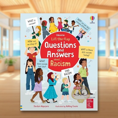 【现货】【翻翻书】种族歧视问答书英文儿童章节书进口原版书纸板书【Lift-the-flap】Questions and Answers about Racism J书籍