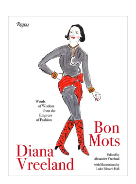 【现货】Diana Vreeland 黛安娜·弗里兰:时尚皇后的智慧之言 英文原版时尚生活书籍进口