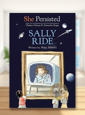 【预售】【She Persisted】莎莉·莱德英文儿童章节书进口原版外版书She Persisted : Sally RideABAWIPhilomel Books书籍图书正版